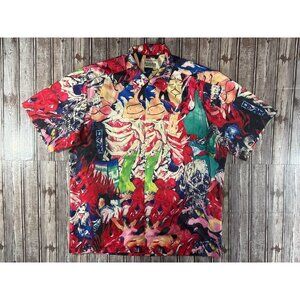 Wacko Maria Guilty parties 19ss Hell Painting Hawaiian Shirt size XL made Japan